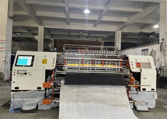 Yuxing hoge snelheid 82 inch automatische multi-naald quilting machine voor deken pyjama