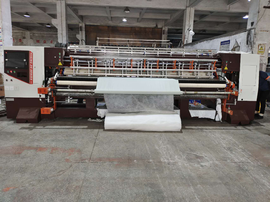 1400RPM beste multi-Naalddekbed het Watteren Machine 128 Duim 3 Naaldrij