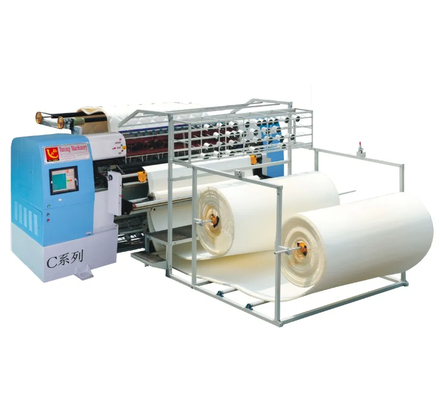 Industriële 25,4 mm naald afstand snelheid 60-280 m/m Productie Quilting Machine