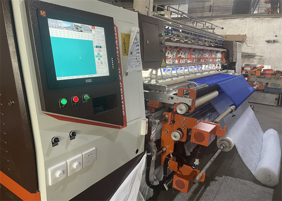 Moderne #16/#19 Naaldfabriek Quilting Machine 25.4mm Naaldafstand 1400 R/min Maximale naaisnelheid