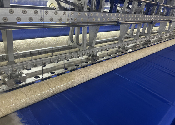 3 naalden Automatische snelheid Quilting Machine 500 - 1400 Rpm Voor bekleding