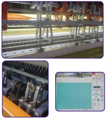 Automatisch Naaiend 2 Rijen 94 Duim Industriële het Watteren Machine