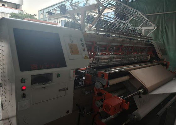 3-rij fabriek Quilting Machine met een productiesnelheid van 60-280m/m