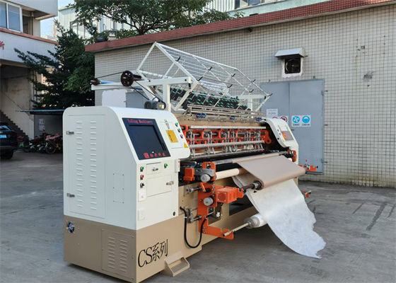 3-rij fabriek Quilting Machine met een productiesnelheid van 60-280m/m
