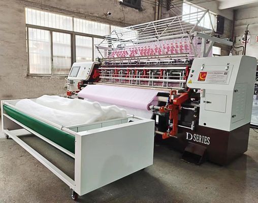 60 inch geavanceerde 1200 rpm gecomputereerde quilting machine met automatische smeer