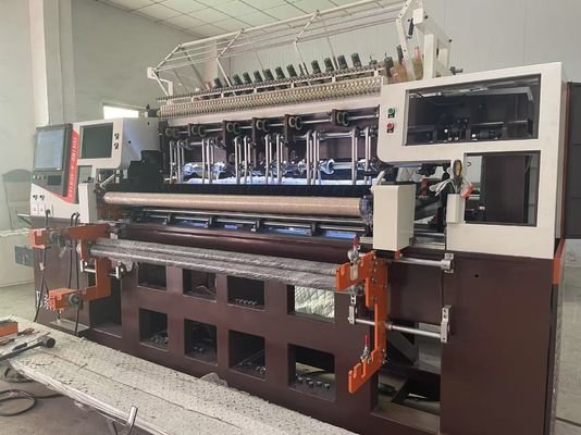 1400 RPM 1,7m Computerized Rotary Hook Multi-needle Quilting Machine