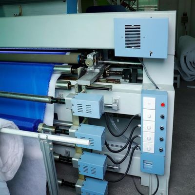 Hoge precisie geïmporteerde schroefstaaf industriële quilting machine met 19 naald systeem en 1