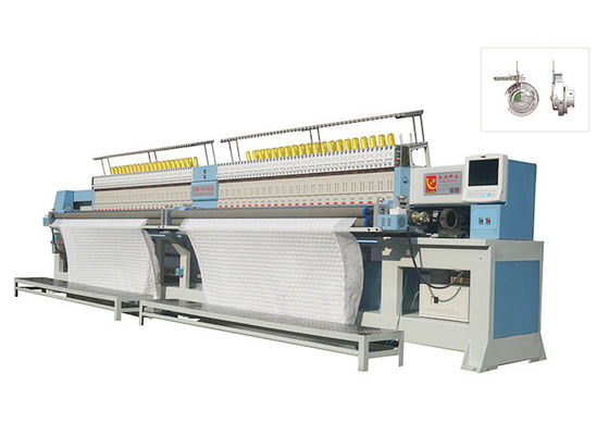 160cm*2 dubbele Breedte Multi Hoofdborduurwerk het Watteren Machine voor Jasjes