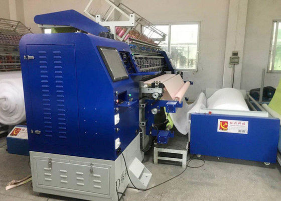 12 maanden garantie blauwe dekens jassen maakmachine met 3 inch naald afstand
