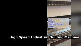 Hoge precisie industriële 240 cm roterende haakquiltmachine